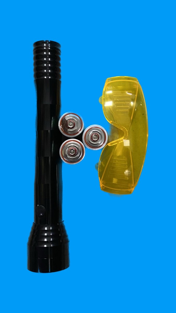 YL7855A NS7855A KAÇAK KONTROL SETİ FENER+GÖZLÜK