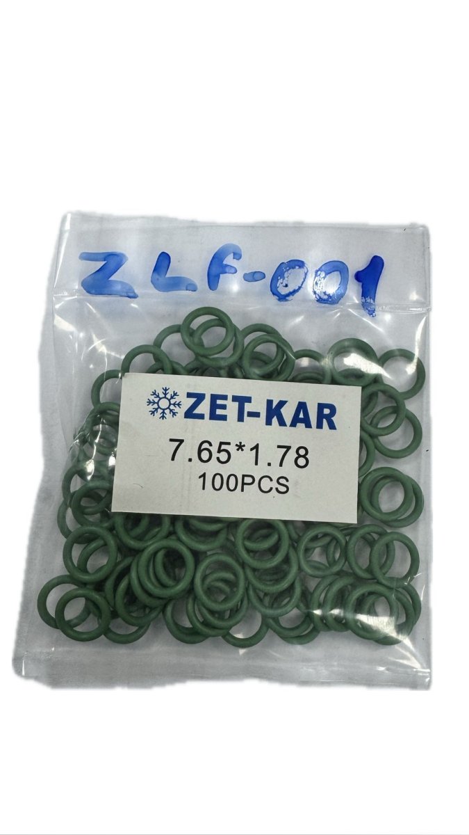 ZLF001 7.65*1.78 YEŞİL ORİNG 100PCS