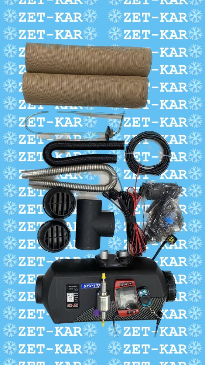 12V 2KW ZET-KAR WEBASTO KOMPLE DİZEL ISITICI