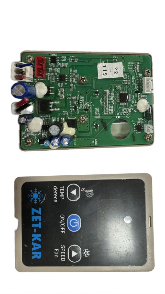 ELEKTRİKLİ SPLİT TİP 24V KLİMA KIRMIZI