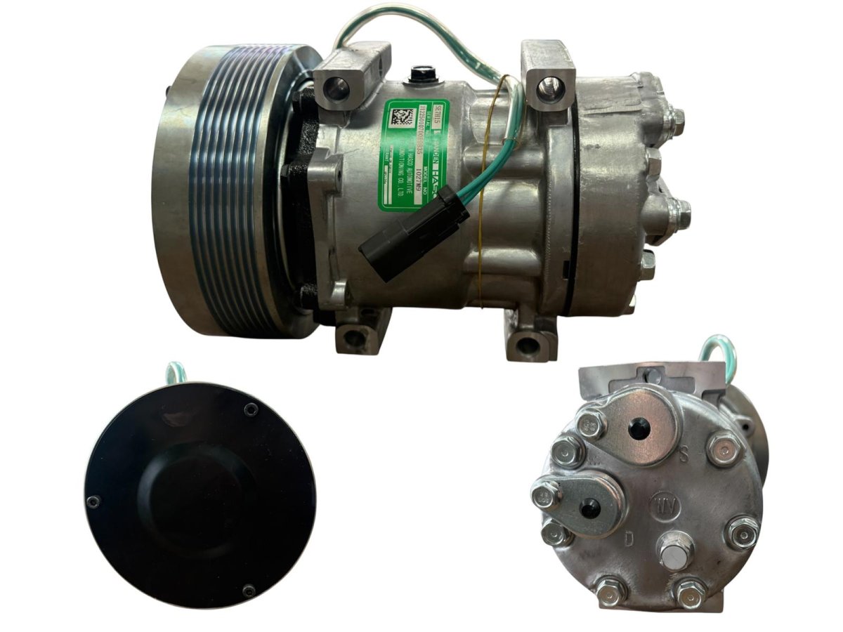 CAT 4131 8PK 24V BÜYÜK KASNAK KOMPRESÖR SANDEN